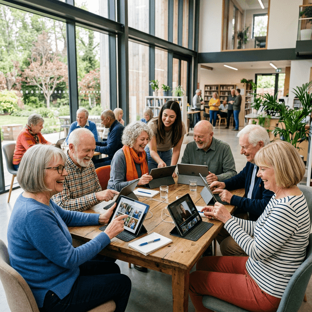 Digitalización de personas mayores